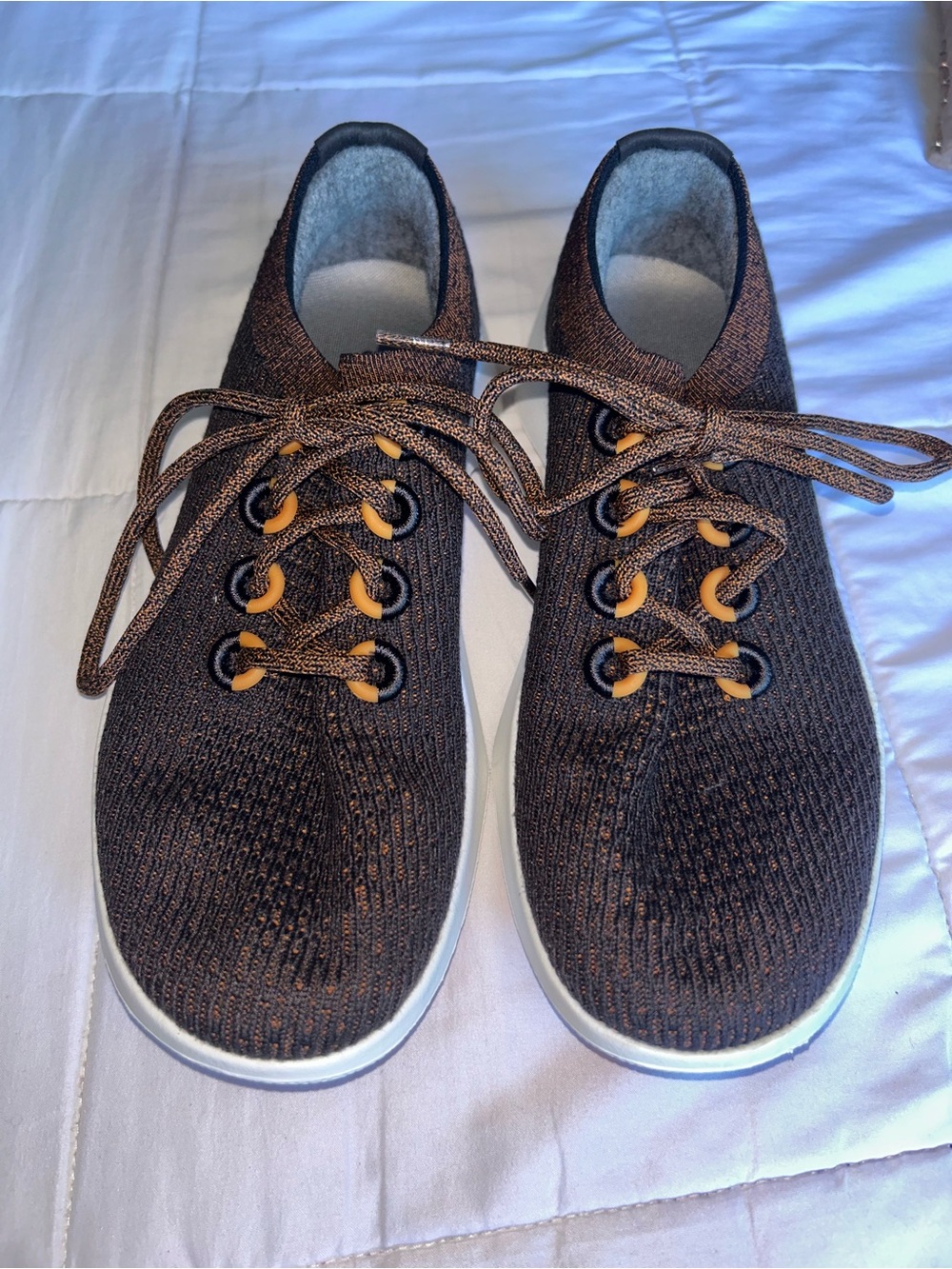 Women’s Allbirds Knit Lace-Up Tennis Shoes - Brown